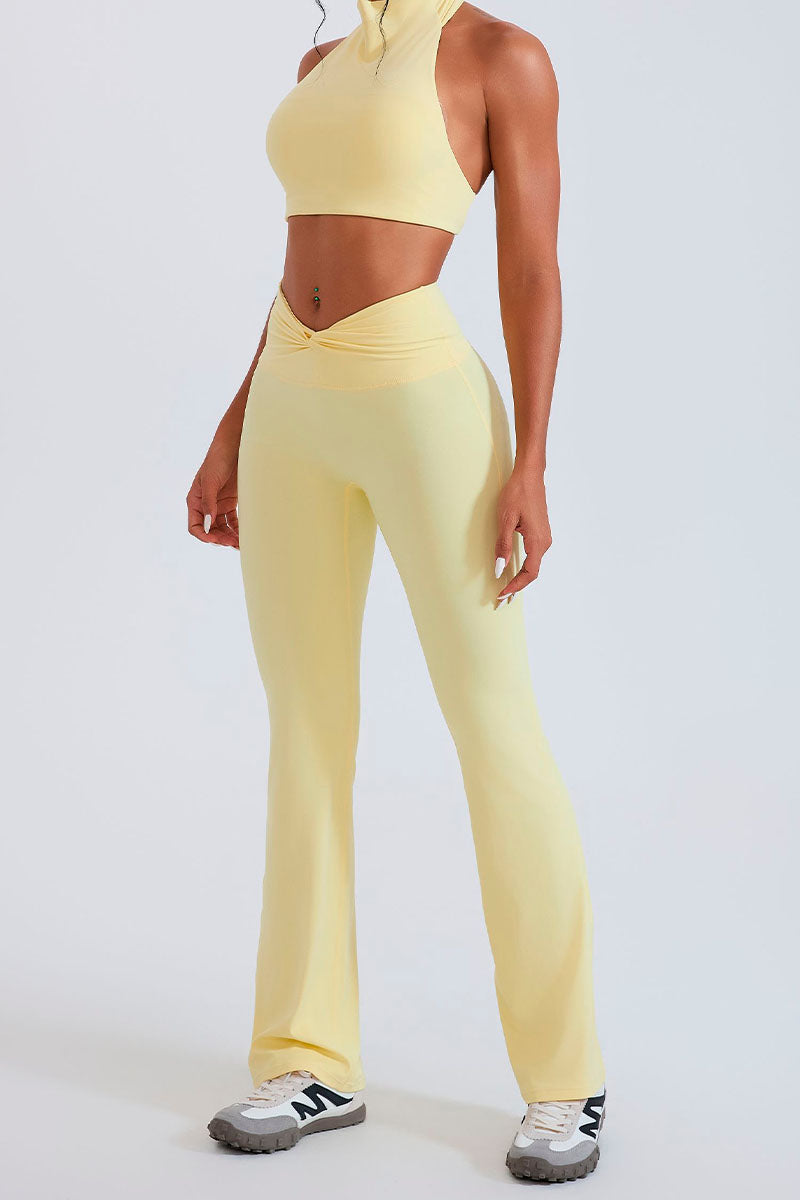 Legging flare feminina - Noir