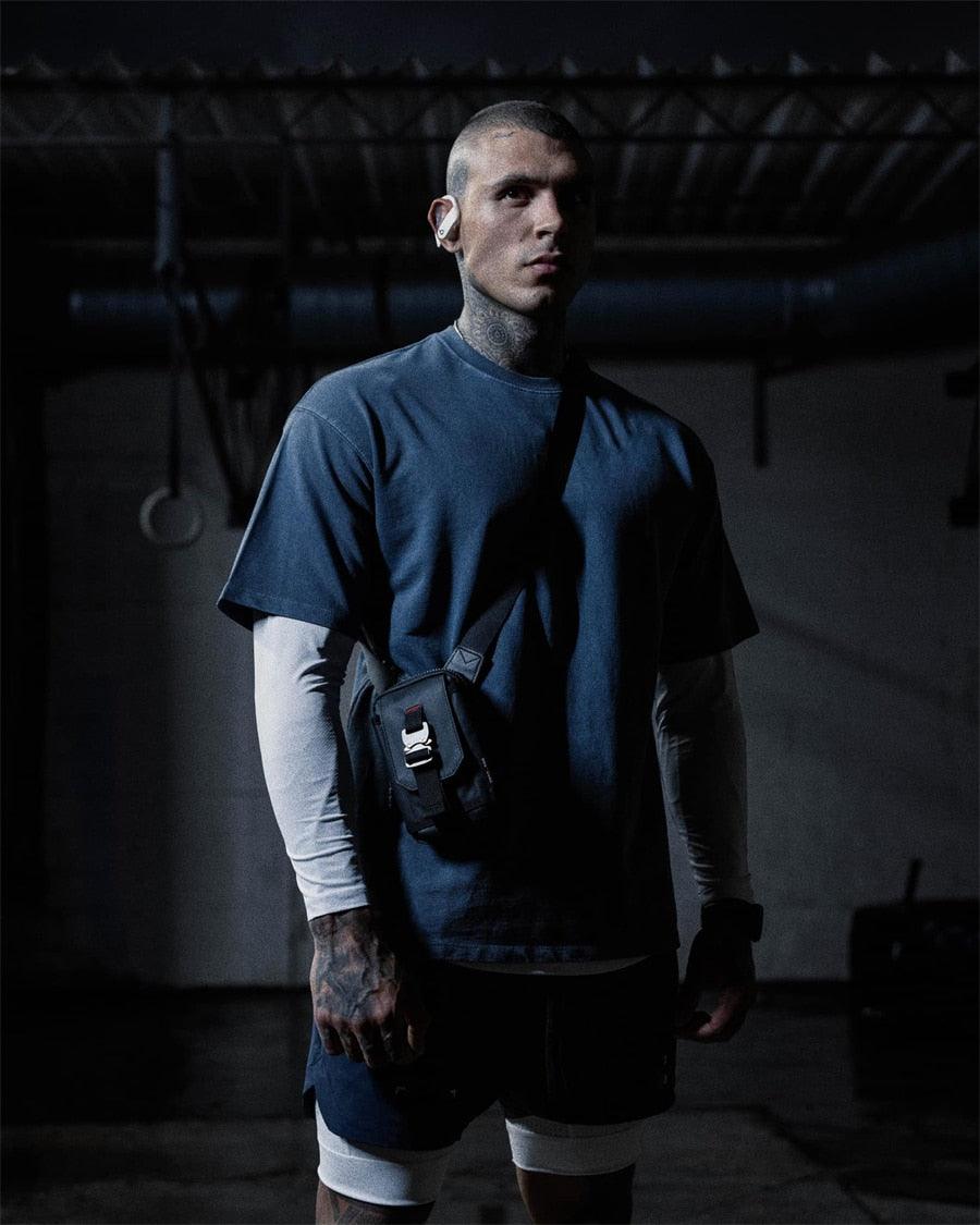 Camiseta Oversized Masculina Esportiva Dry Fit