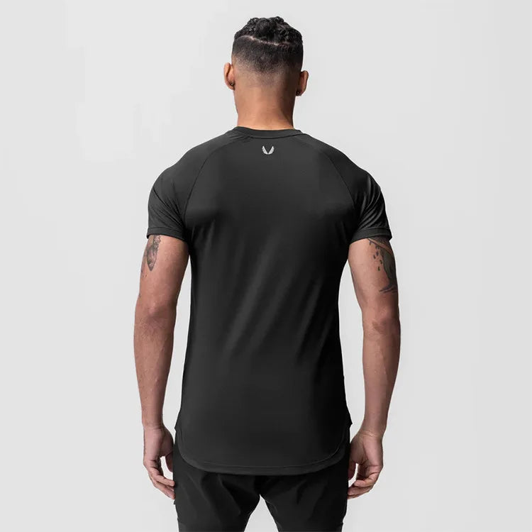 Camiseta Fitness Masculina Slim Fit Dry Fit