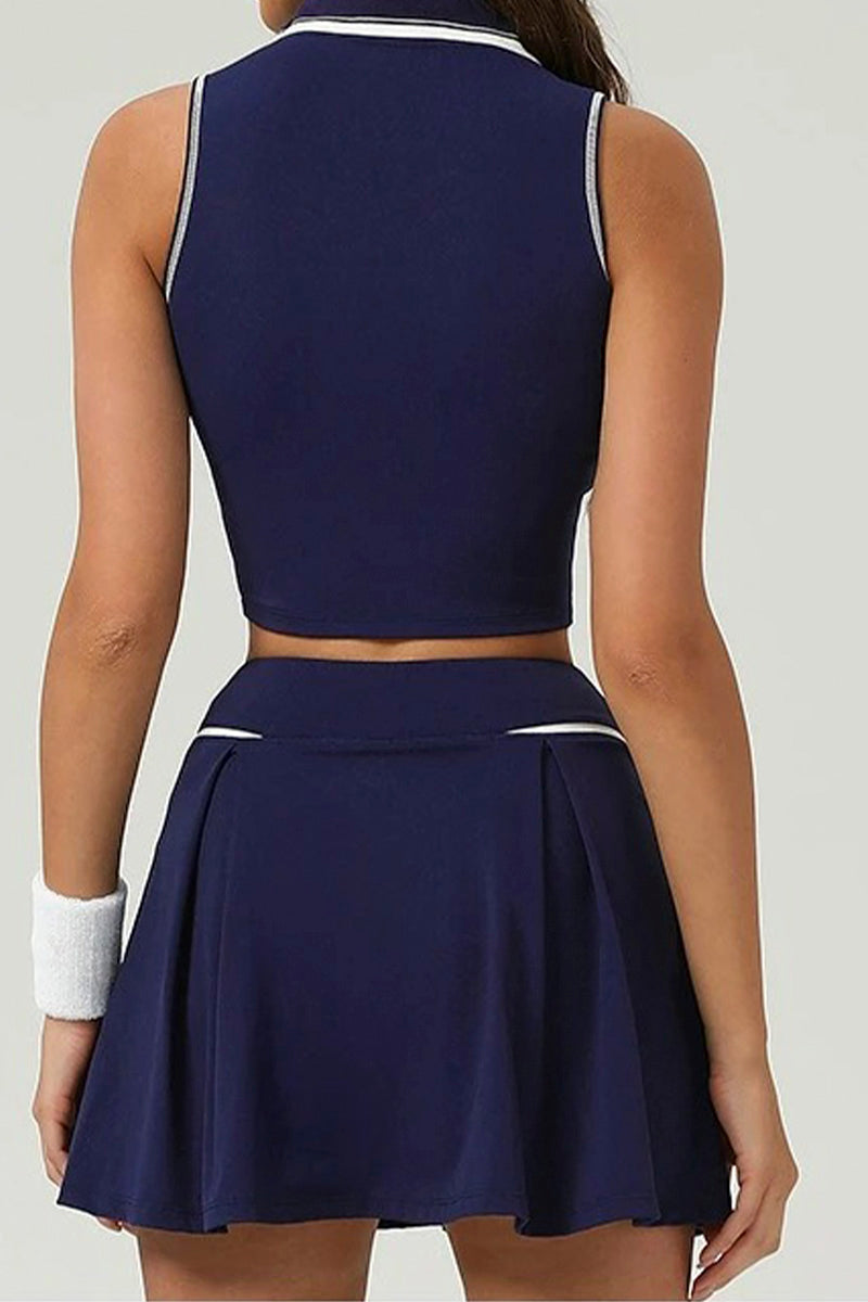 Conjunto PoloFit - Top + Short Saia