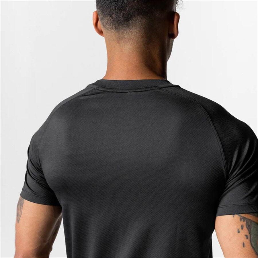 Camiseta Fitness Masculina Slim Fit Dry Fit