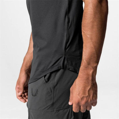 Camiseta Fitness Masculina Slim Fit Dry Fit