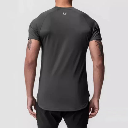 Camiseta Fitness Masculina Slim Fit Dry Fit