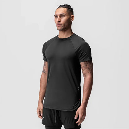 Camiseta Fitness Masculina Slim Fit Dry Fit