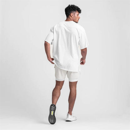 Camiseta Oversized Masculina Esportiva Dry Fit