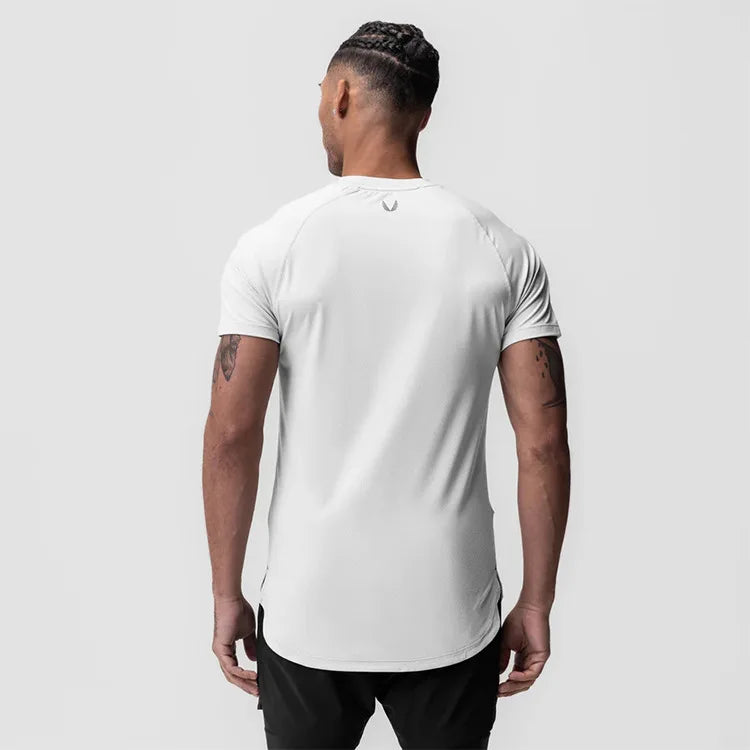 Camiseta Fitness Masculina Slim Fit Dry Fit