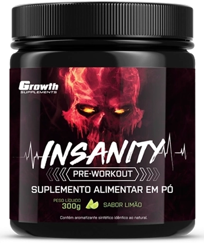 PRÉ-TREINO INSANITY 300G